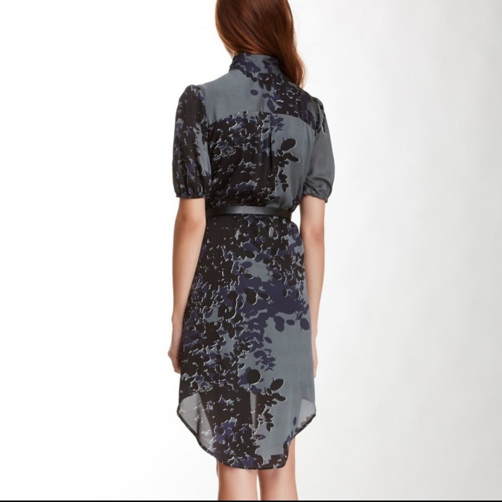 Jessica Simpson Tie Neck Floral Shift Dress - Picture 2 of 10